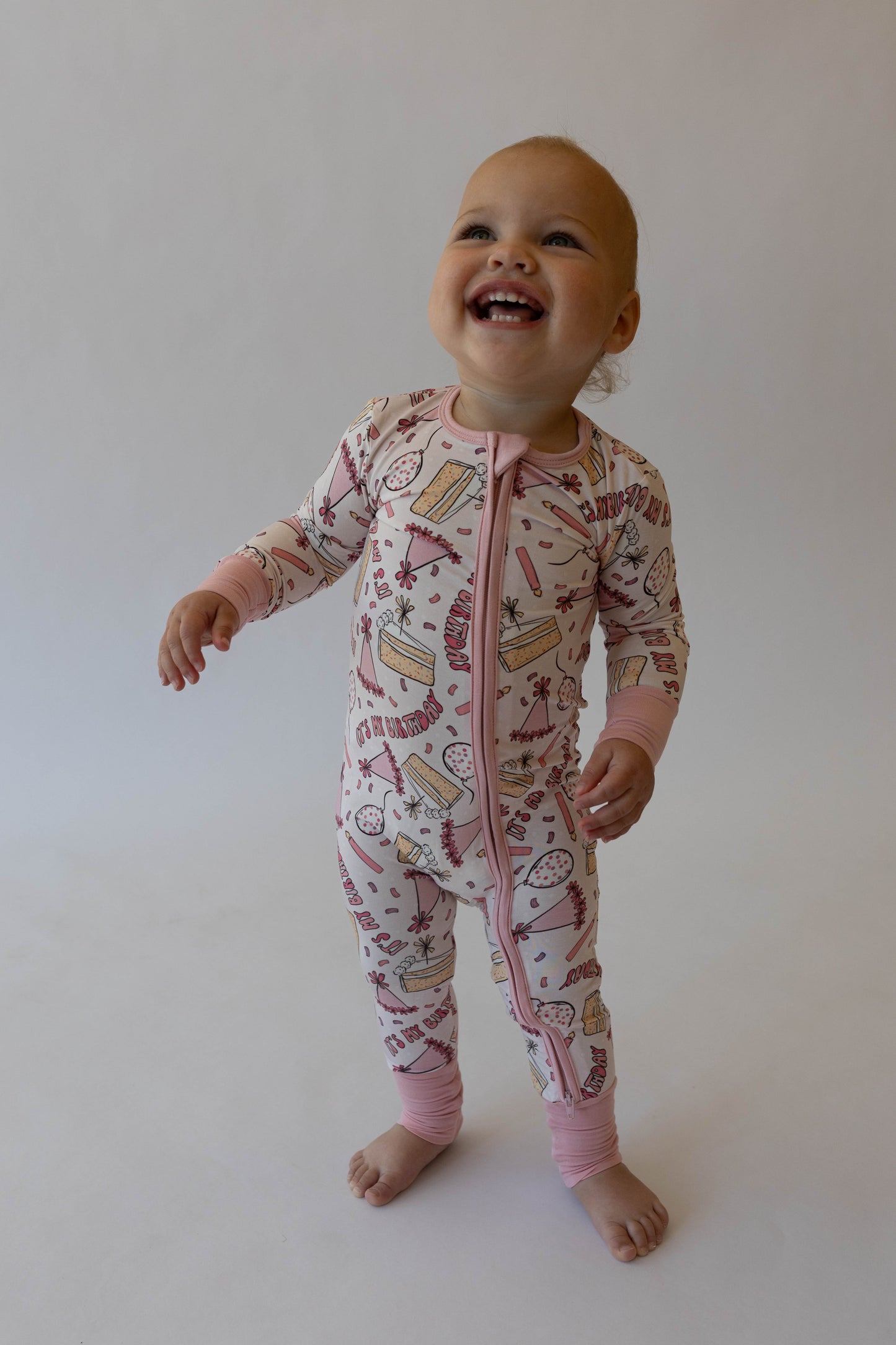 Pink Birthday Loveralls