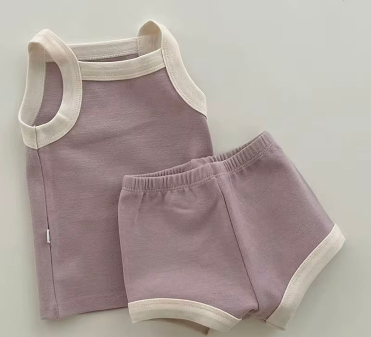 Purple & White Day Set