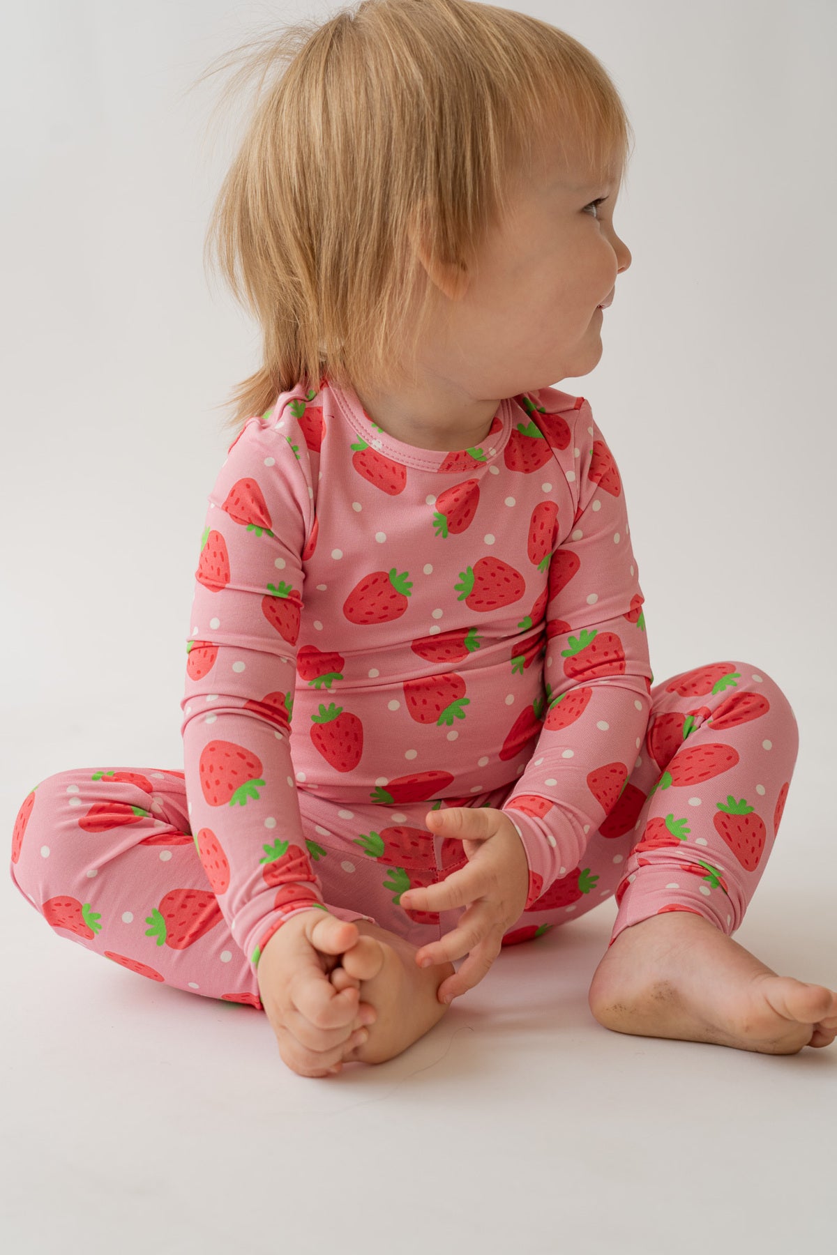 Strawberry 2 piece PJ's