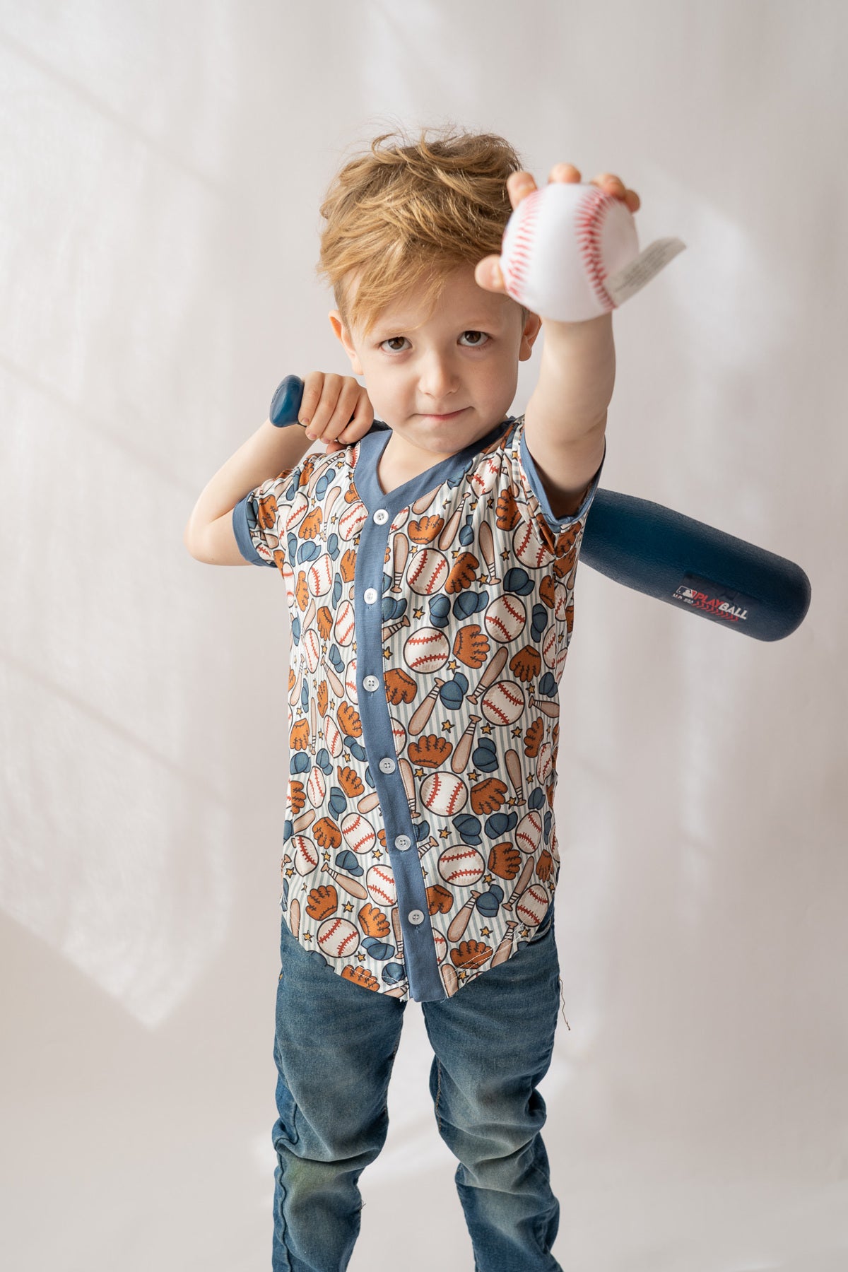 Blue Baseball Jersey