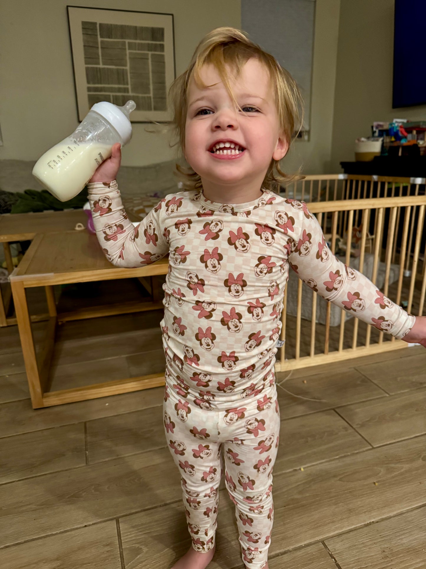 Vintage Minnie 2 piece PJ's