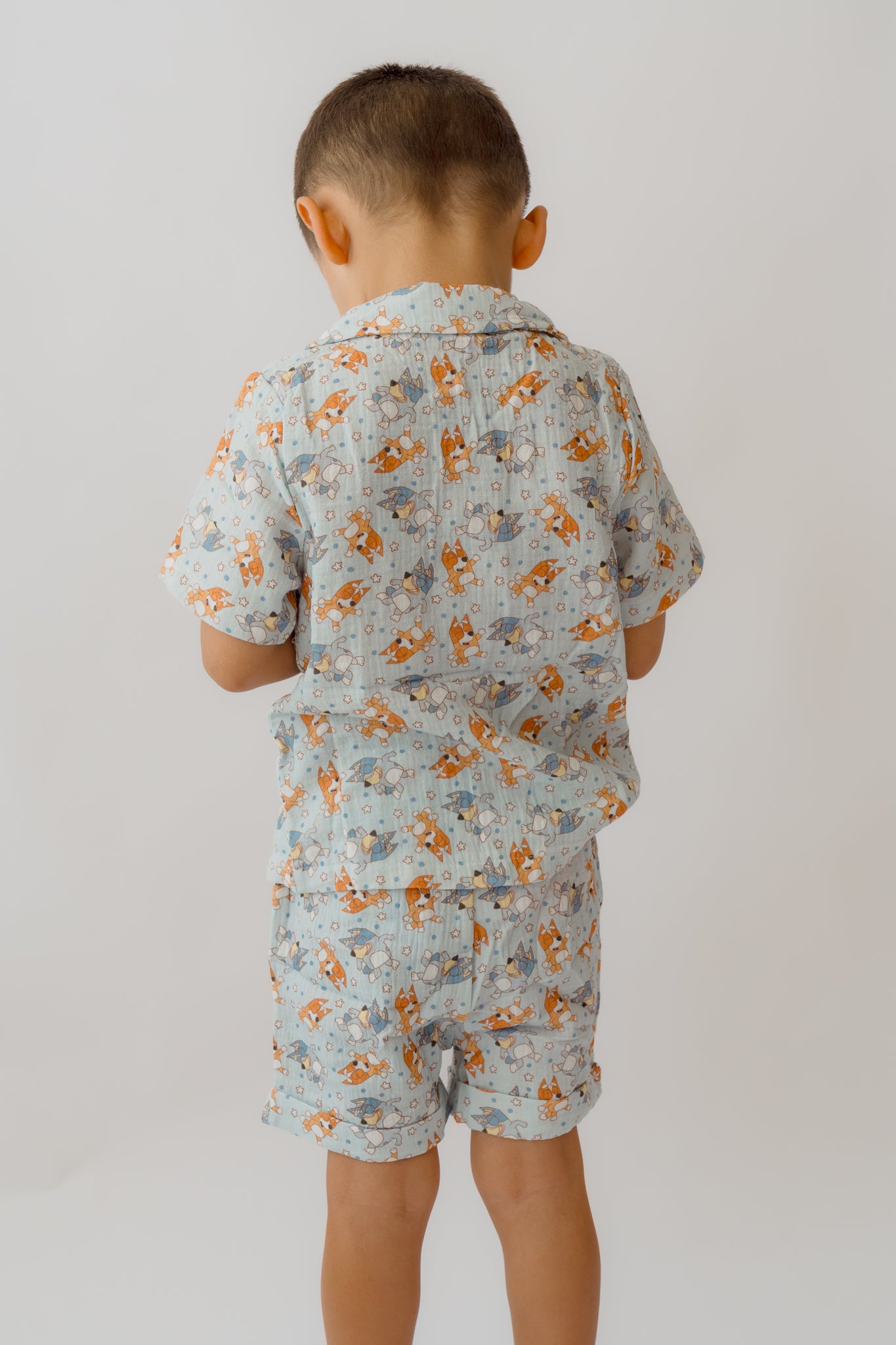 Bluey Muslin Cotton Boy's Set