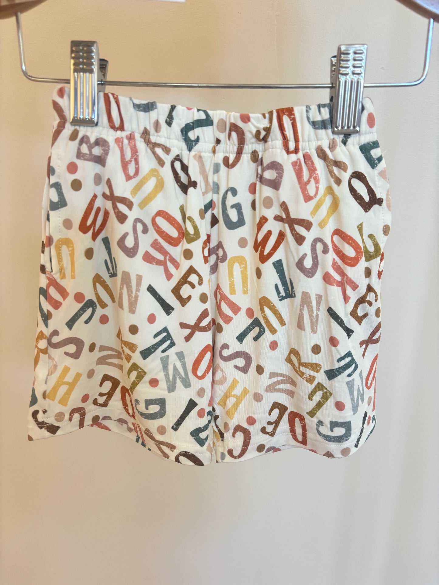 Alphabet Boy's Casual Set