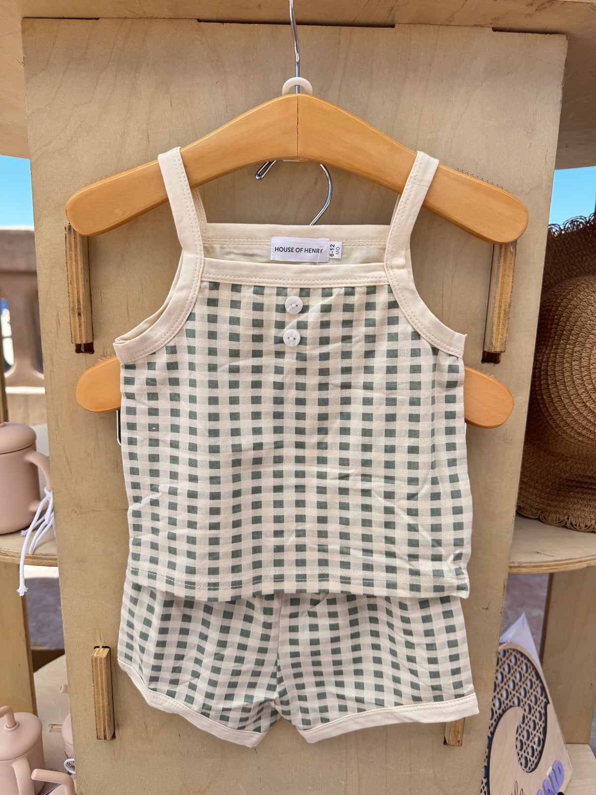 Sage Check Tank Set