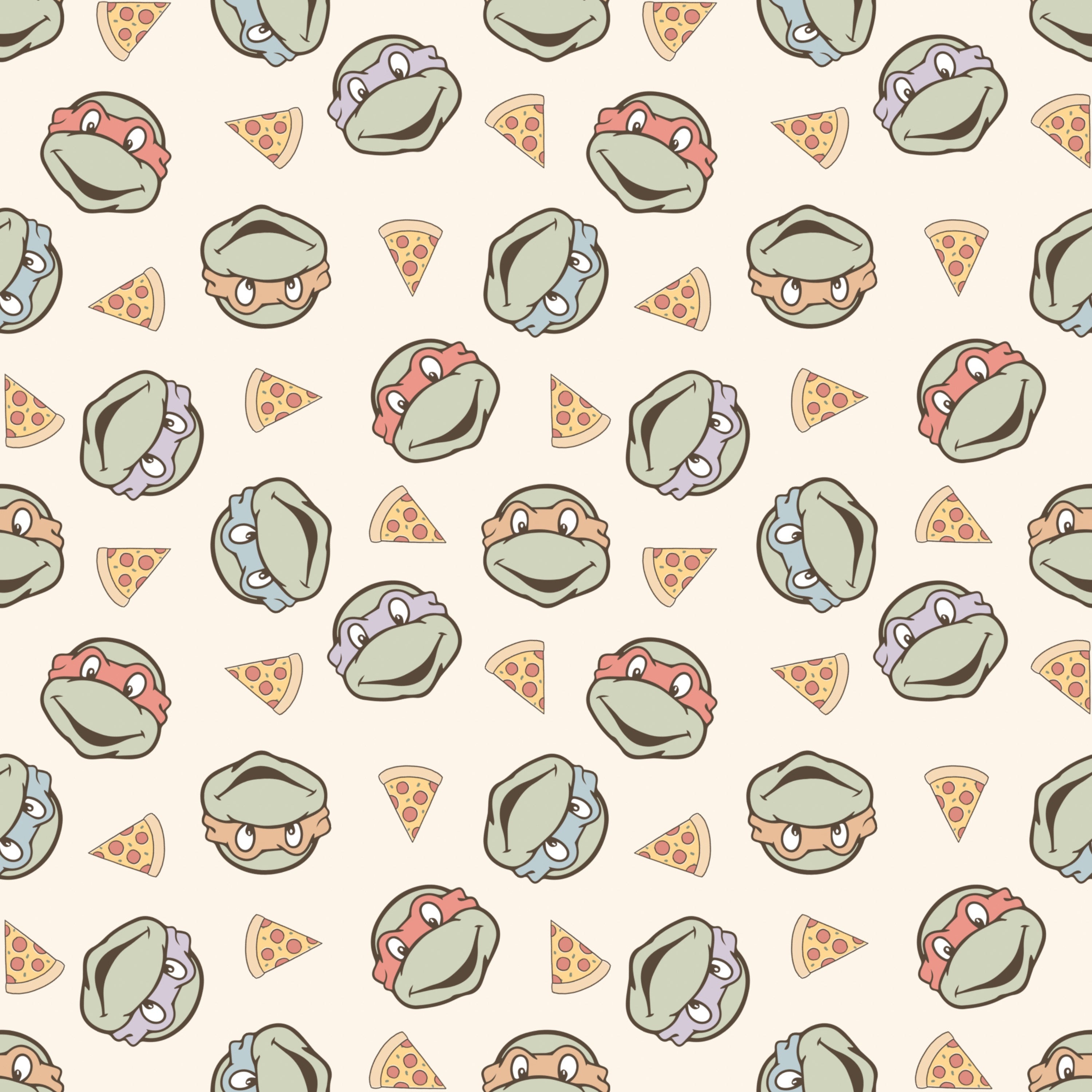 Print Swatch - Ninja Turtles