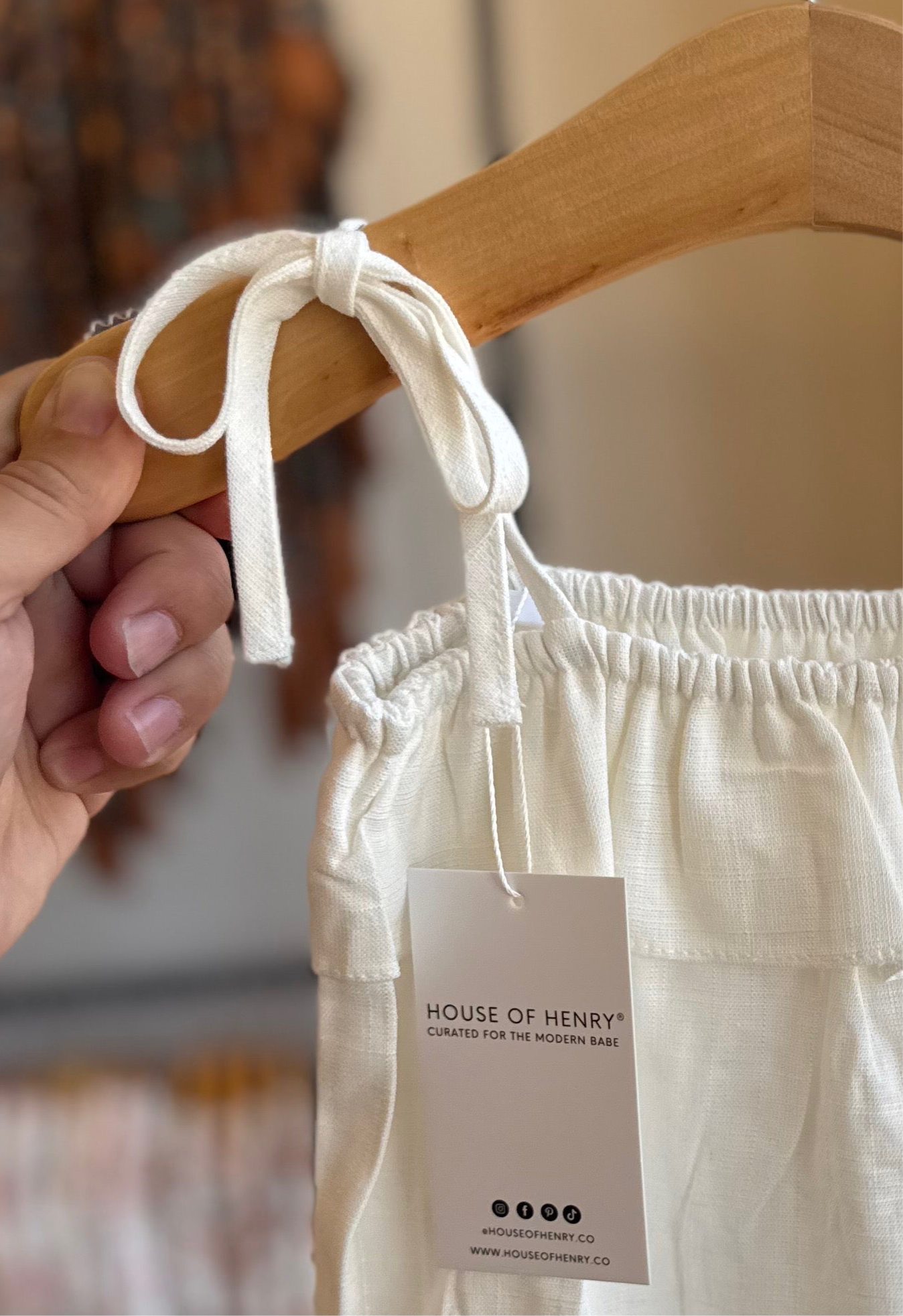 Strappy Linen Romper