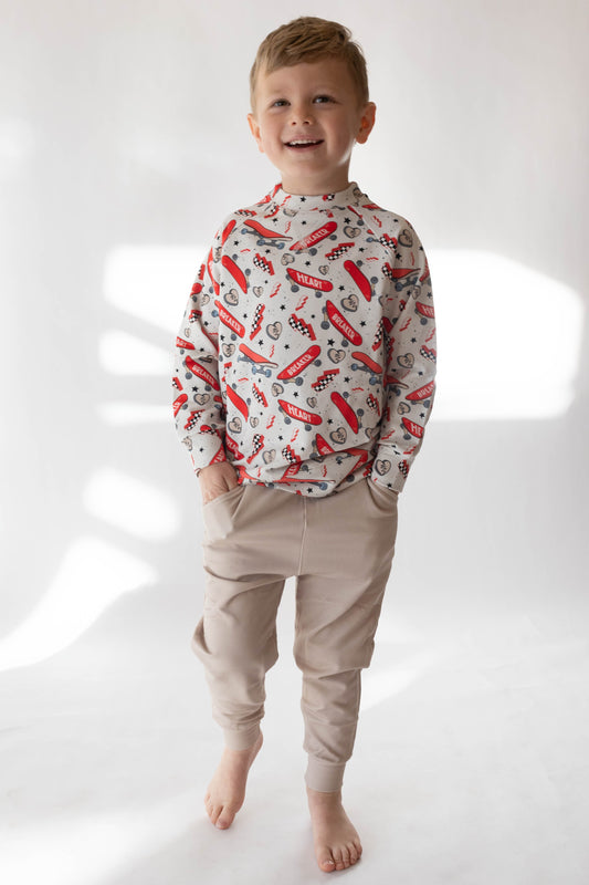 Heart Breaker Boy's Jogger Set