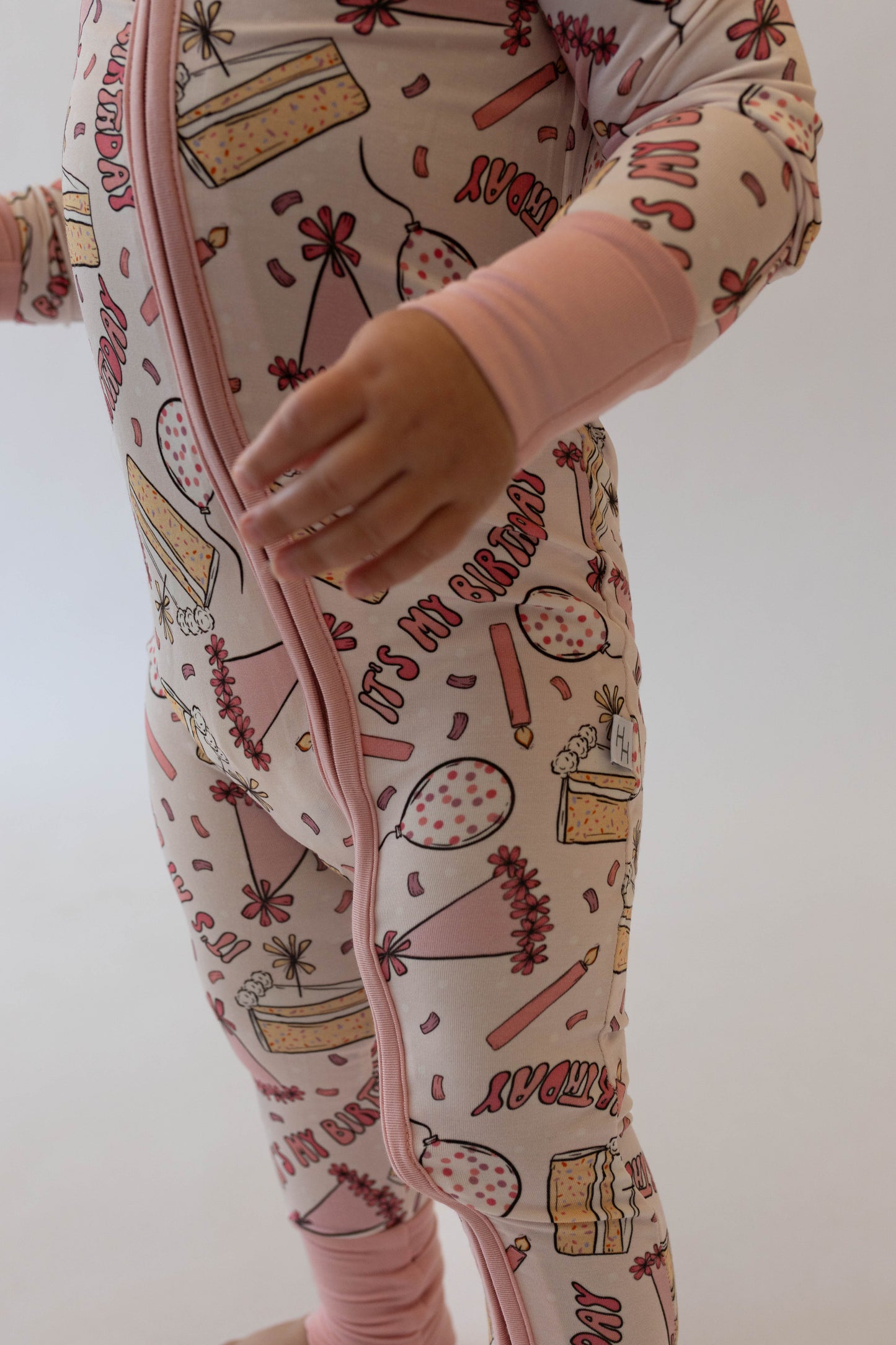 Pink Birthday Loveralls