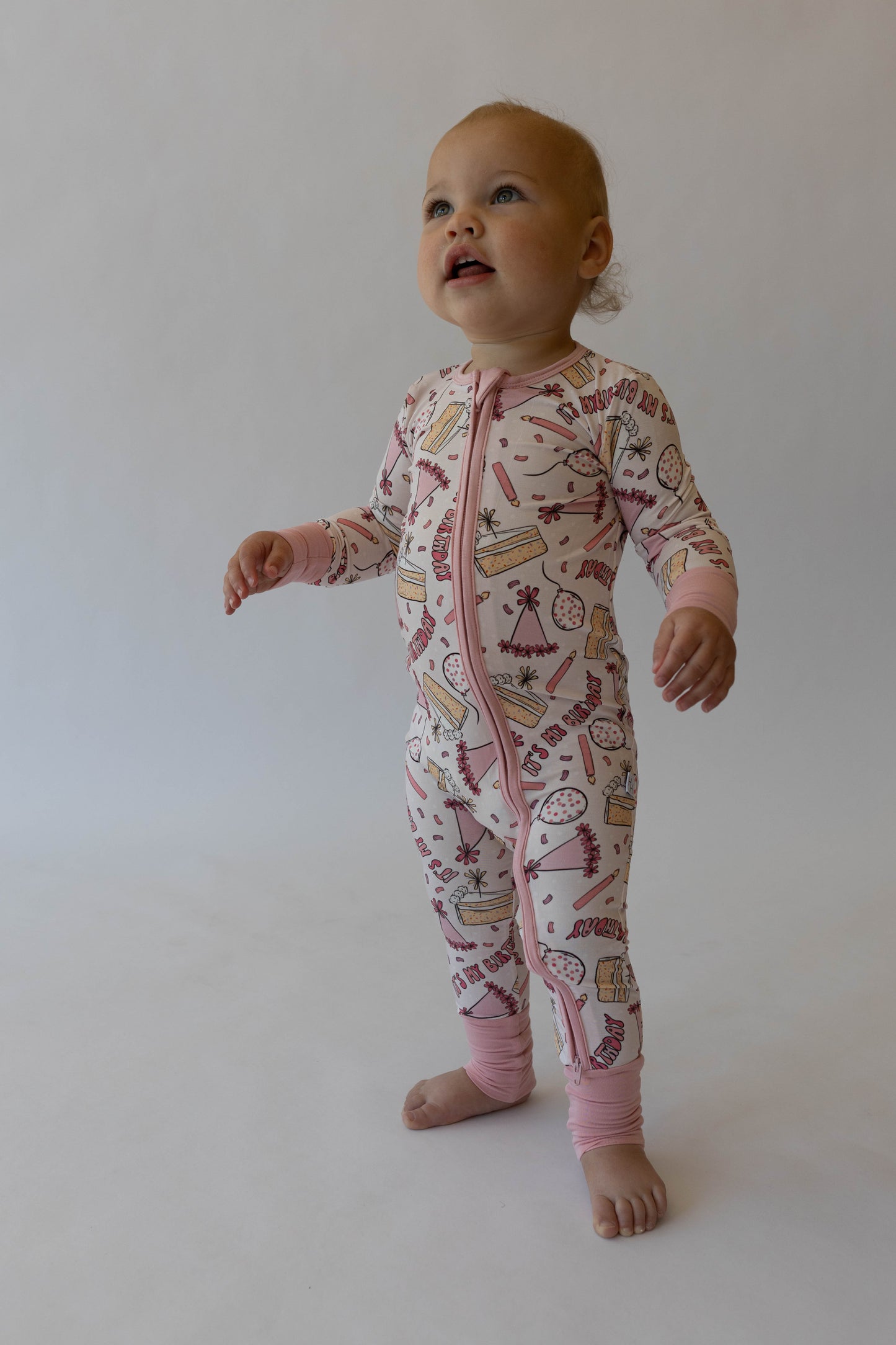 Pink Birthday Loveralls