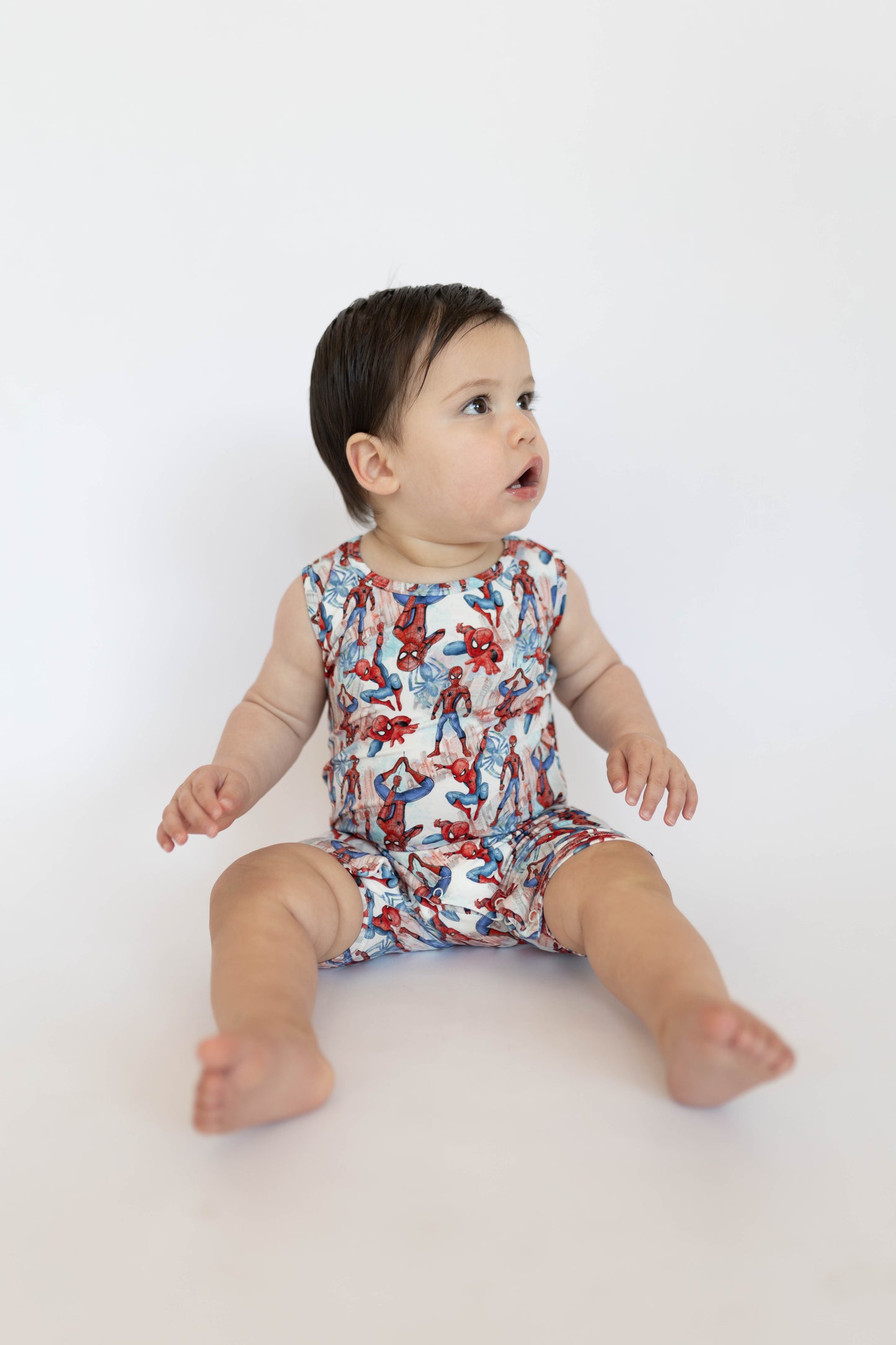 Spidey Shorty Tank Romper