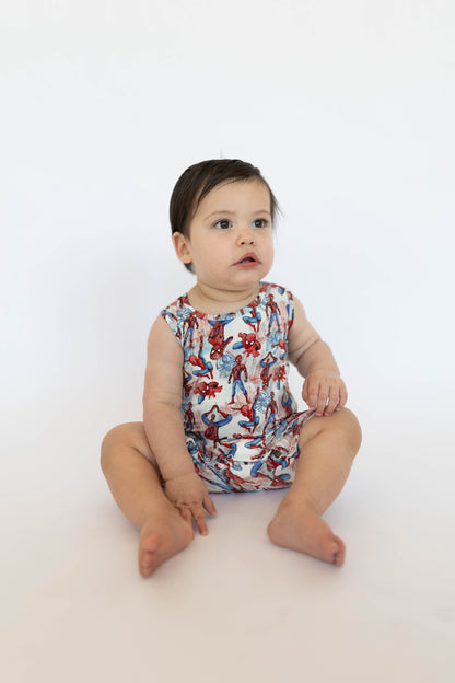 Spidey Shorty Tank Romper