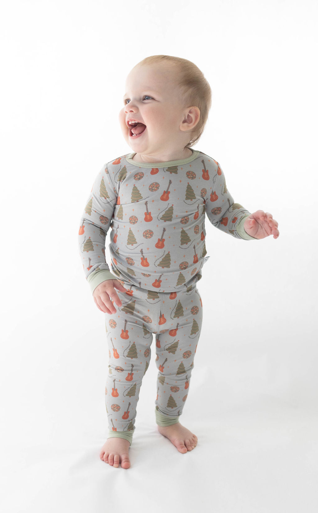 Rockin' Around the Christmas Tree 2 Piece Jammies