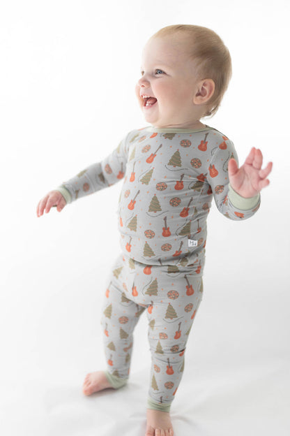 Rockin' Around the Christmas Tree 2 Piece Jammies