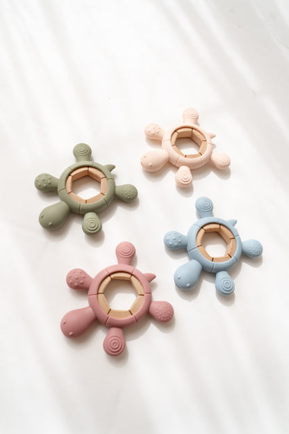 Turtle ring teether