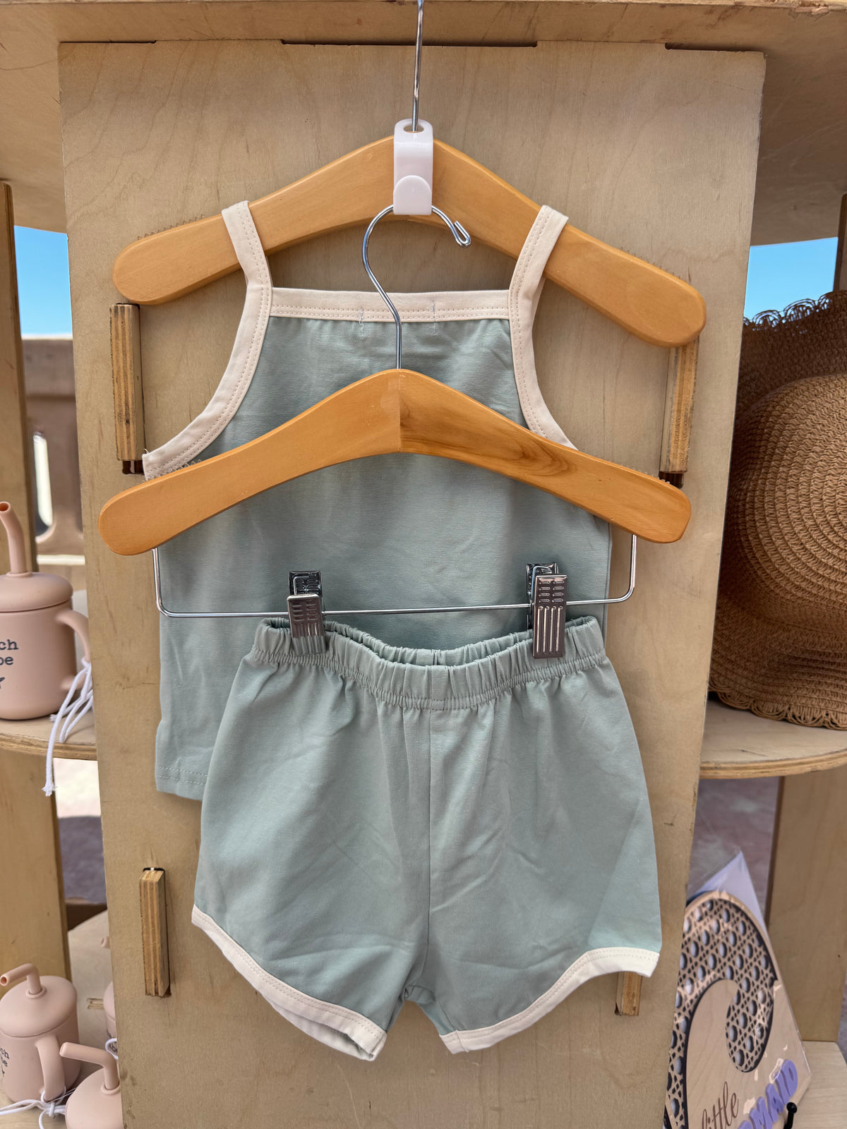Sage Tank Set