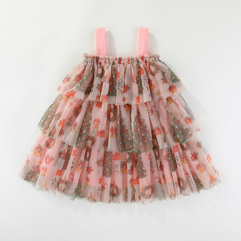 Blush Tulle Christmas Dress