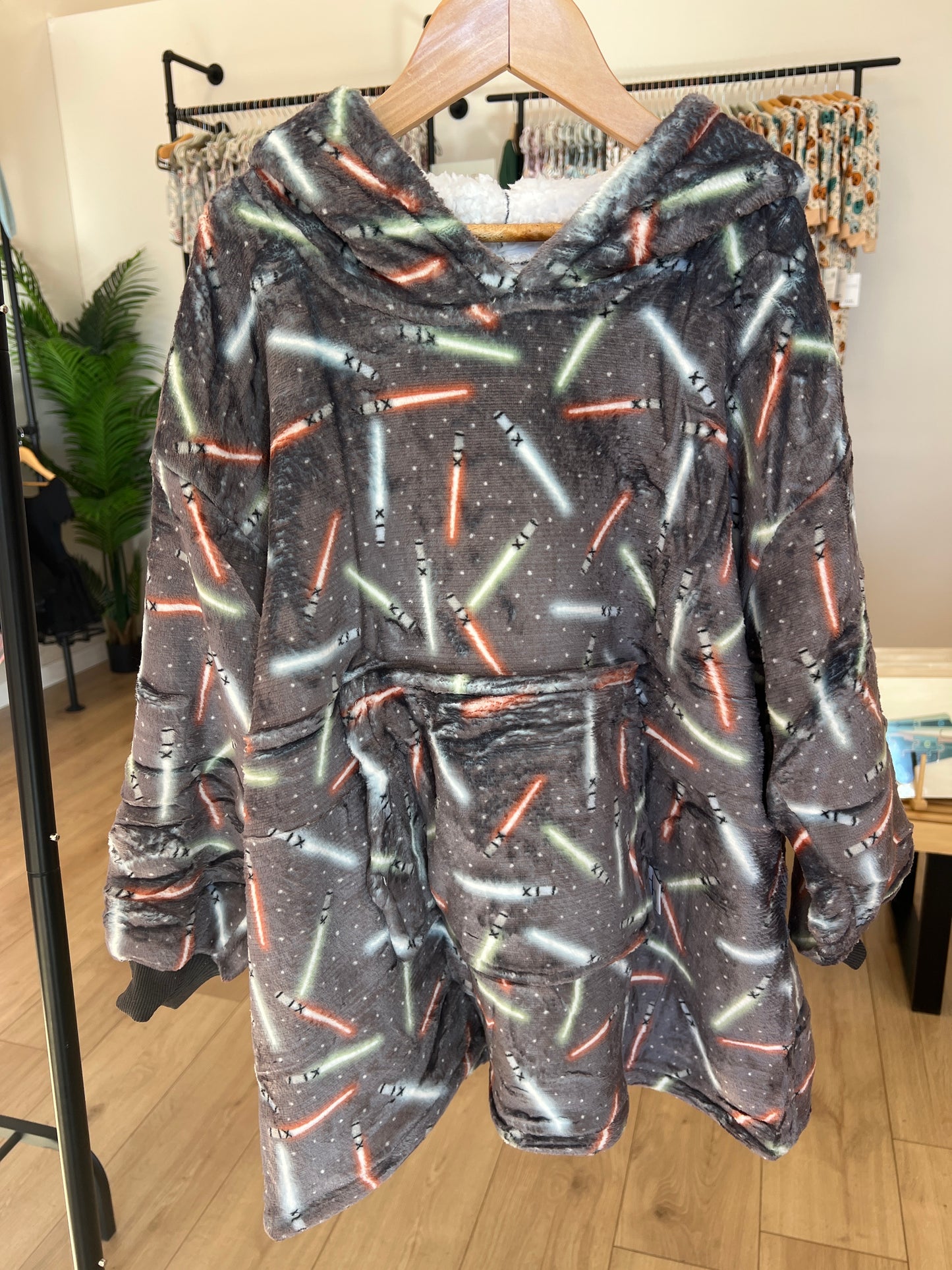 Star Wars Lined Hoodie Blanket