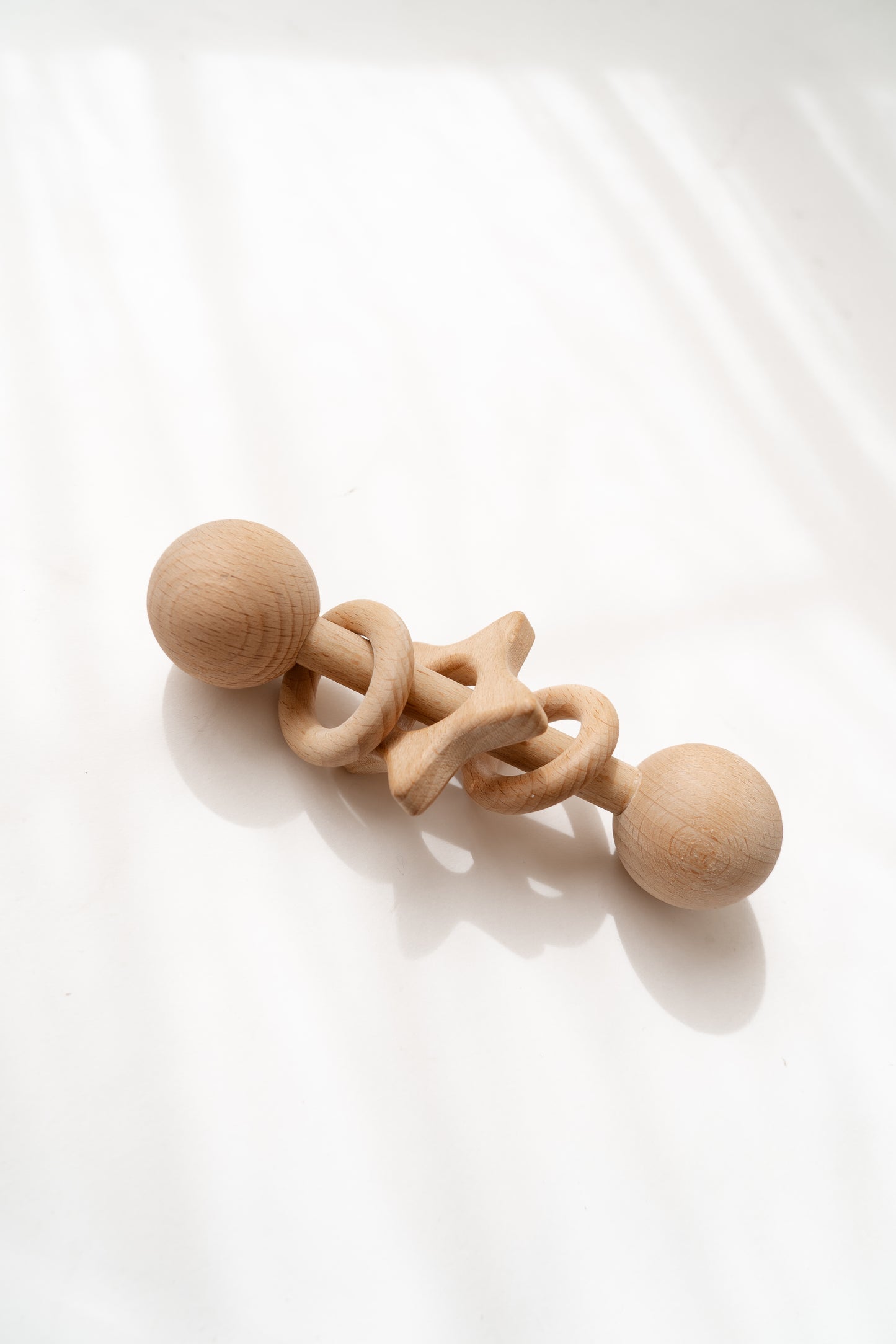 Wooden Rattle Teether