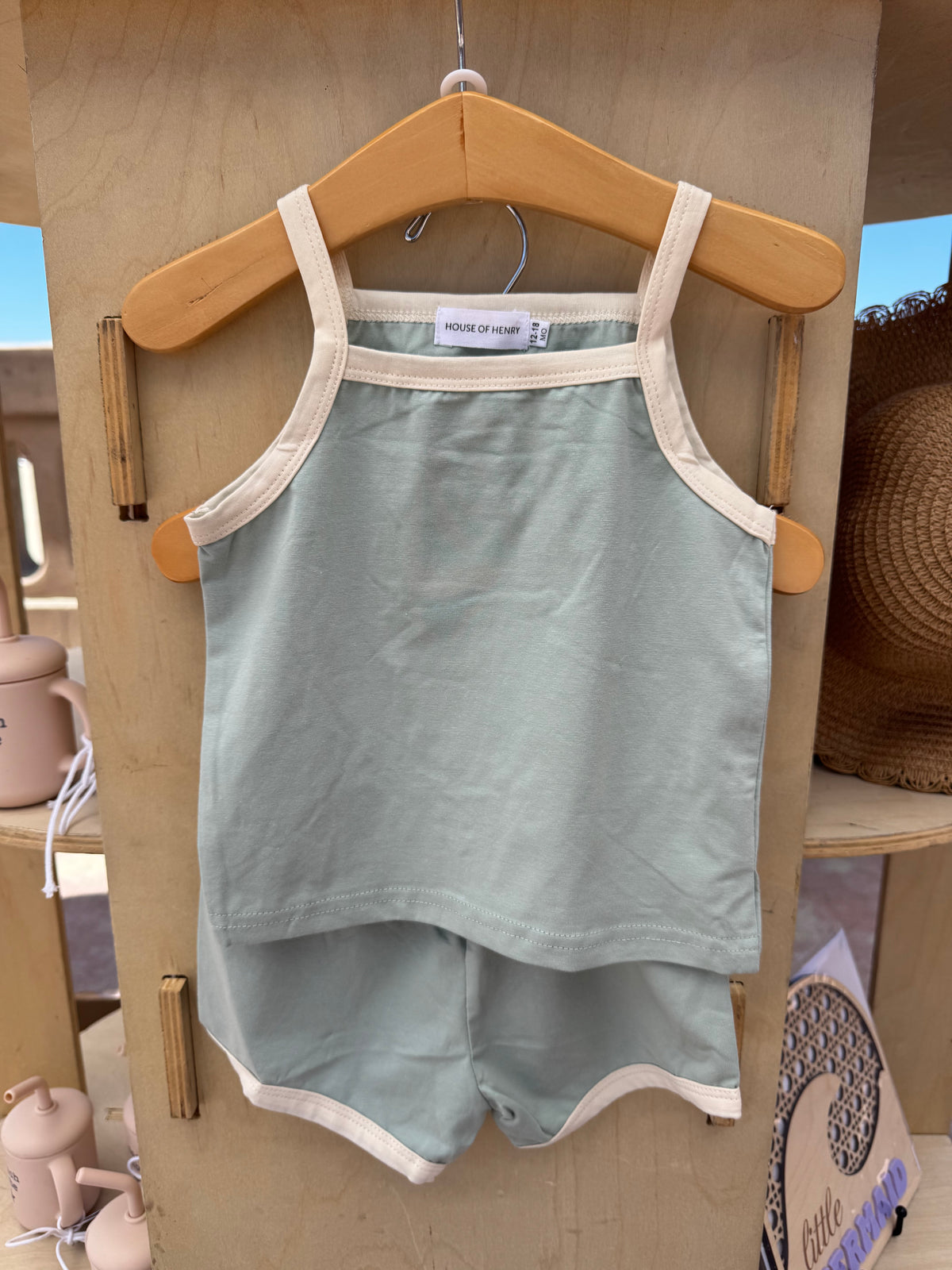 Sage Tank Set