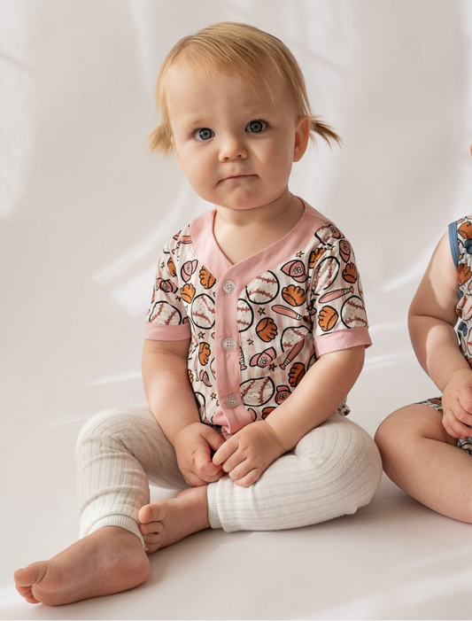 Pink Baseball Jersey