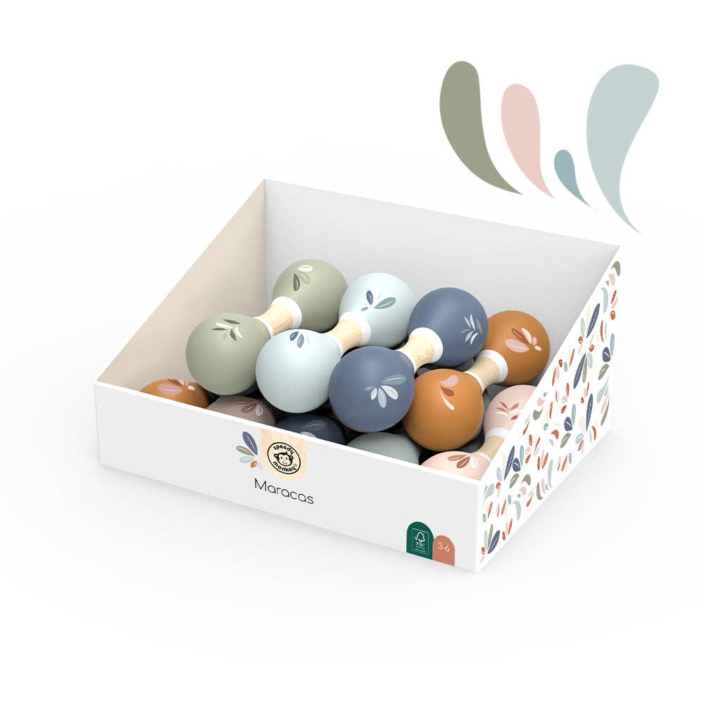 Wooden Maracas