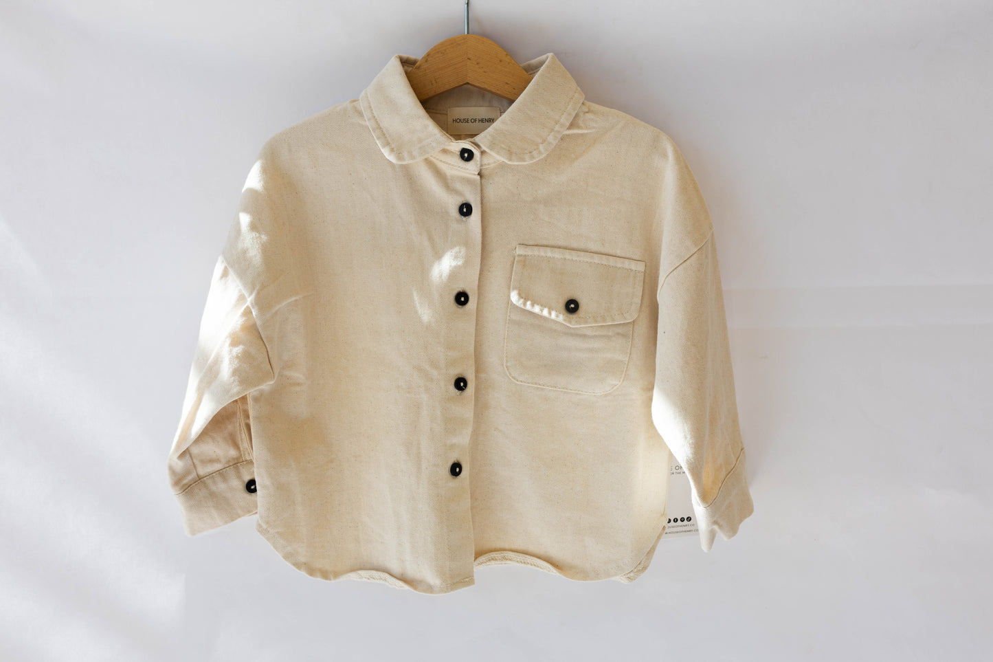 Cream Button Up