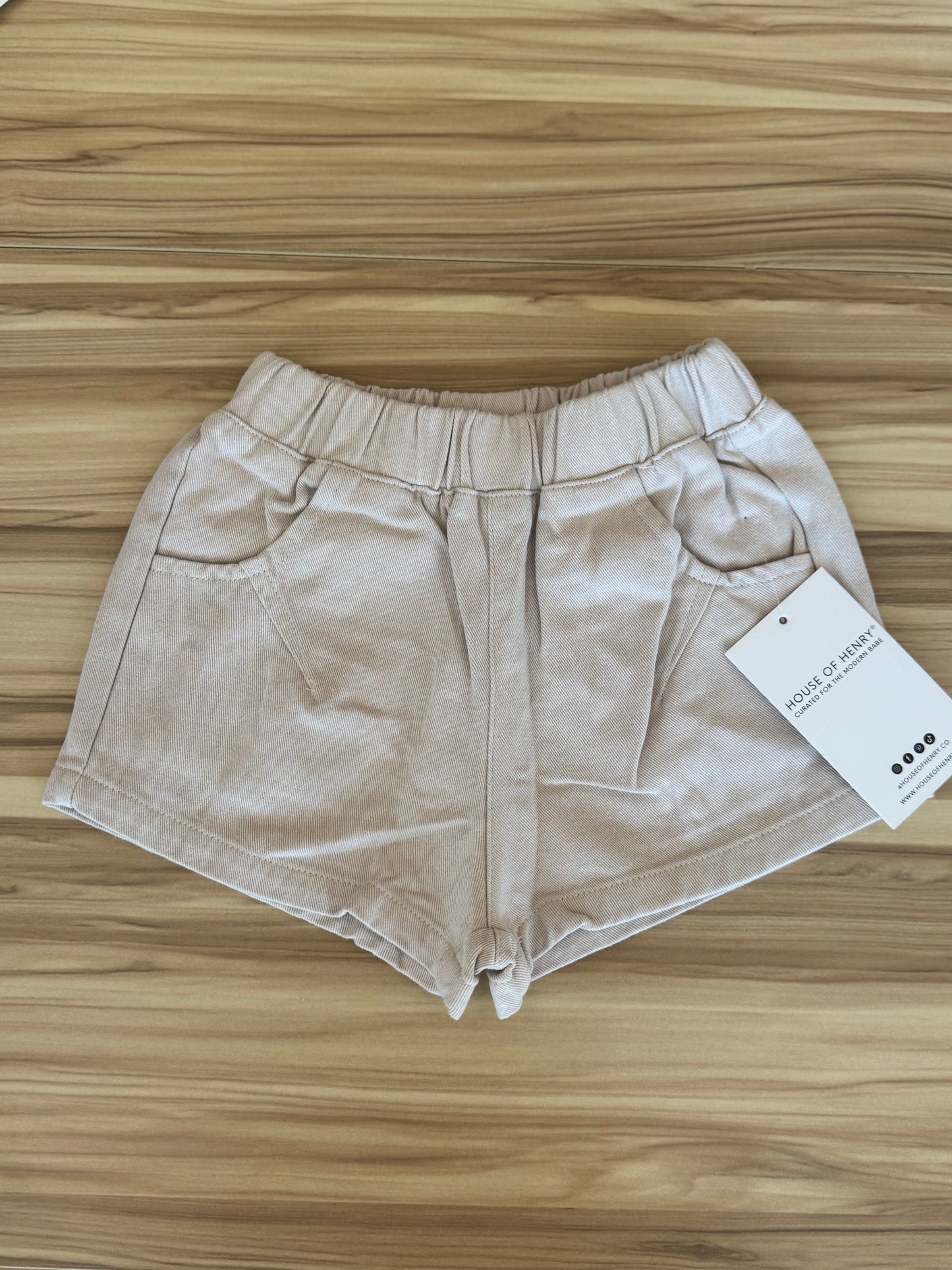 Light Khaki Shorts