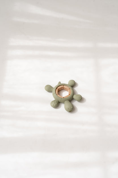 Turtle ring teether