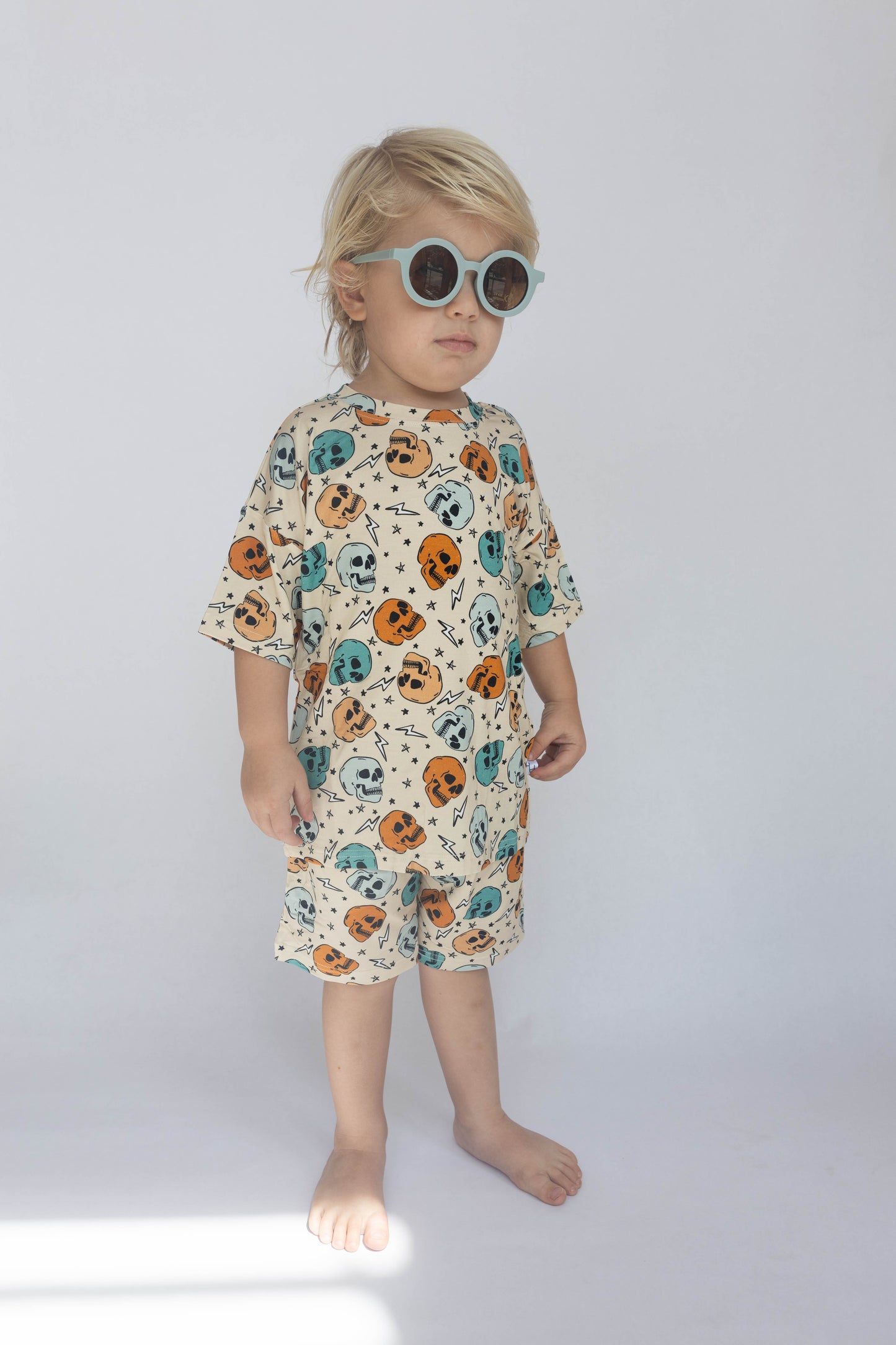 Skulls Boy's Casual Set