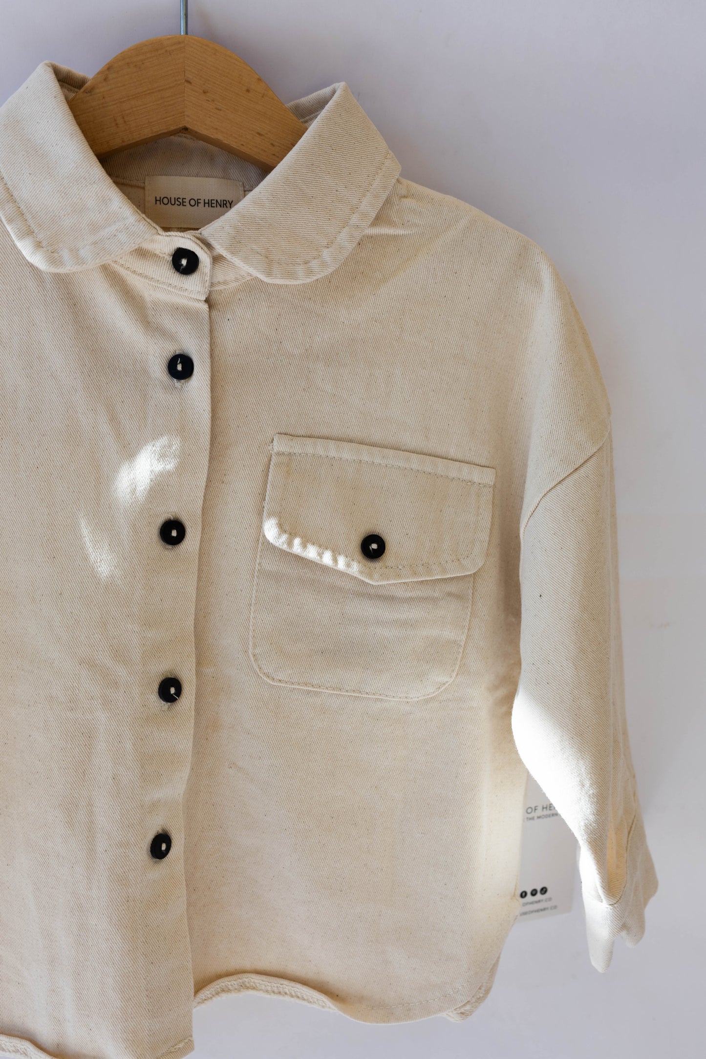 Cream Button Up