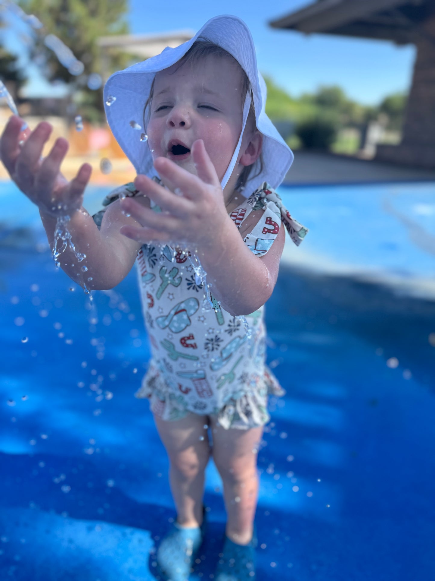 American Rodeo Girls One Piece Swim