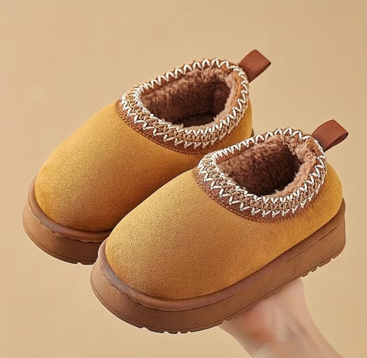 Plush Slipper Bootie - Chestnut (coming soon - 12/24)