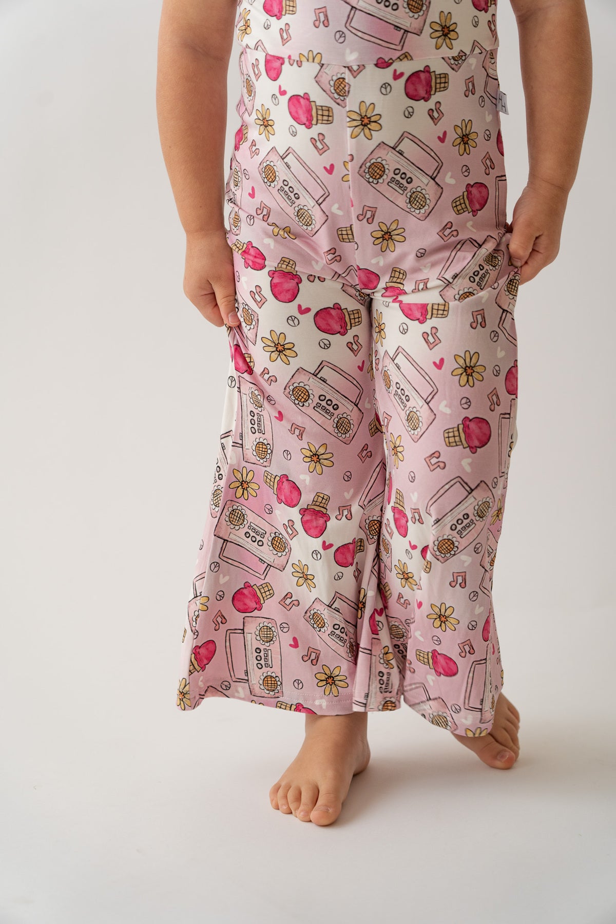 Retro Summer Bell Romper