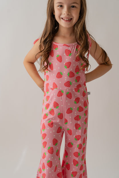 Strawberry Bell Romper