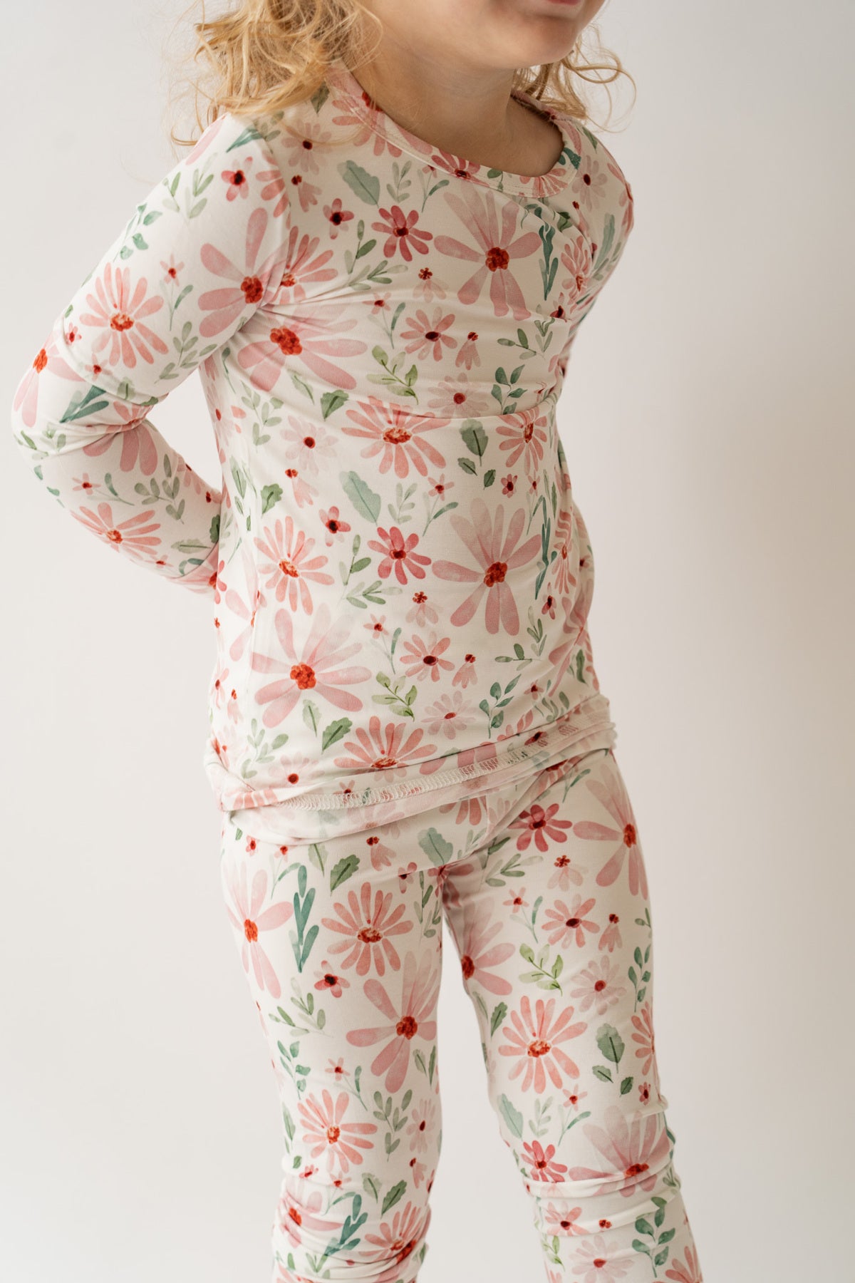 Watercolor Floral 2 piece PJ's