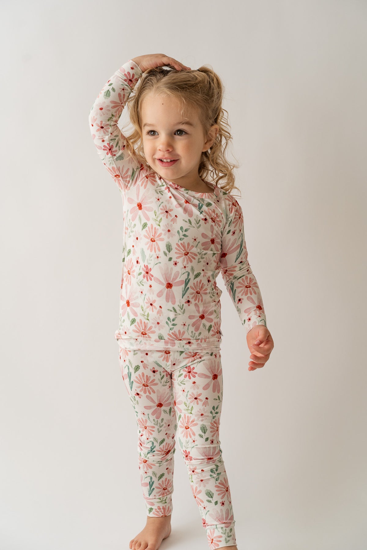 Watercolor Floral 2 piece PJ's