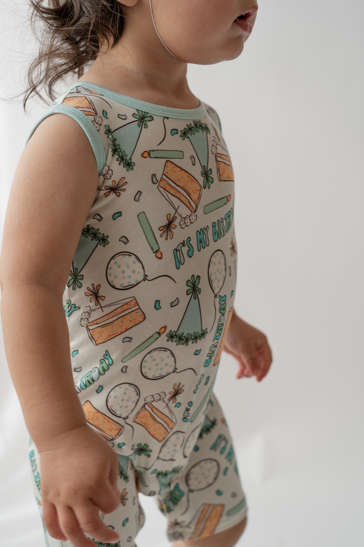 Birthday Shorty Tank Romper