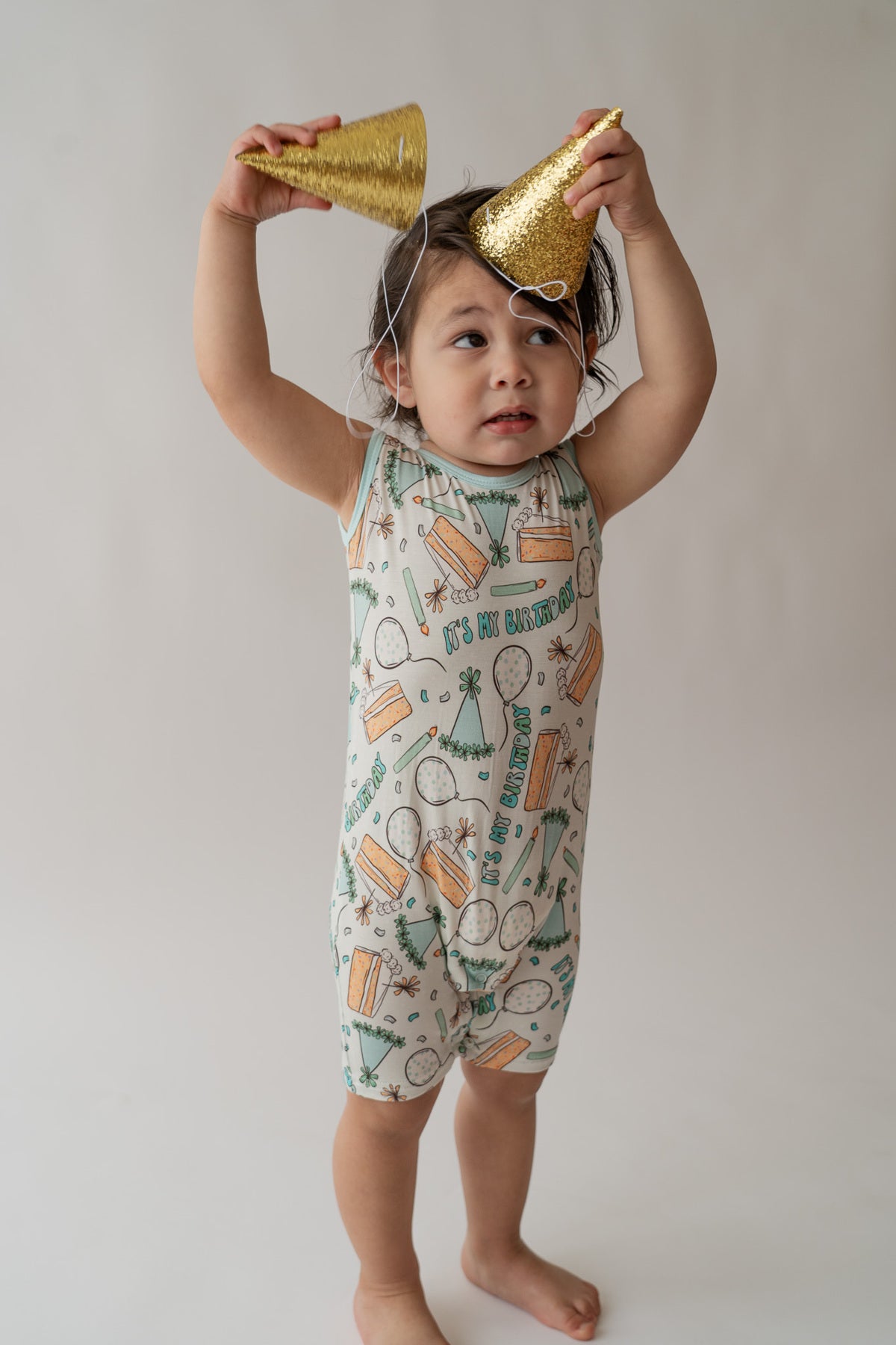 Birthday Shorty Tank Romper