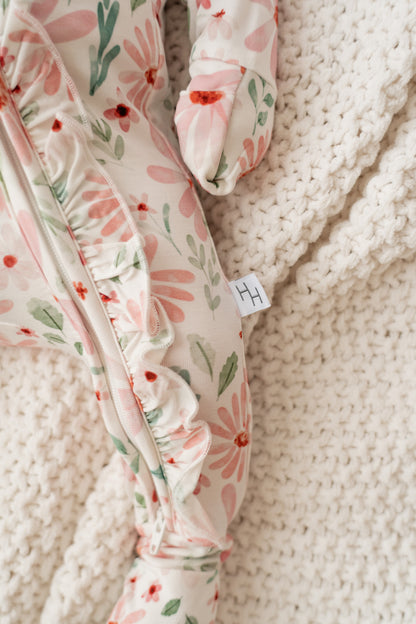 Watercolor Floral Loveralls