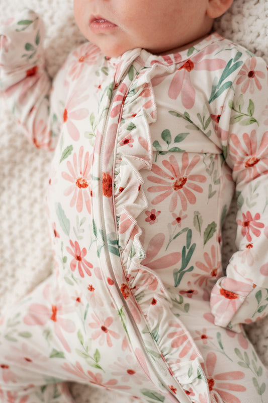 Watercolor Floral Loveralls