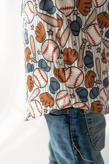 Blue Baseball Jersey