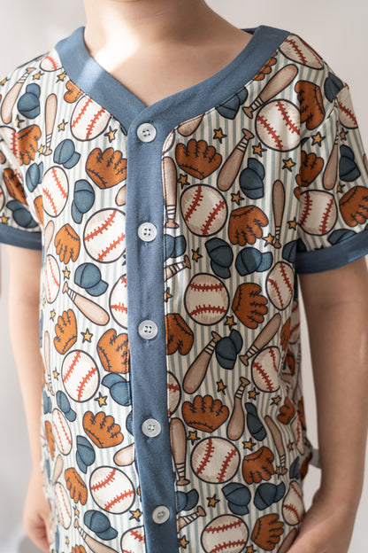 Blue Baseball Jersey