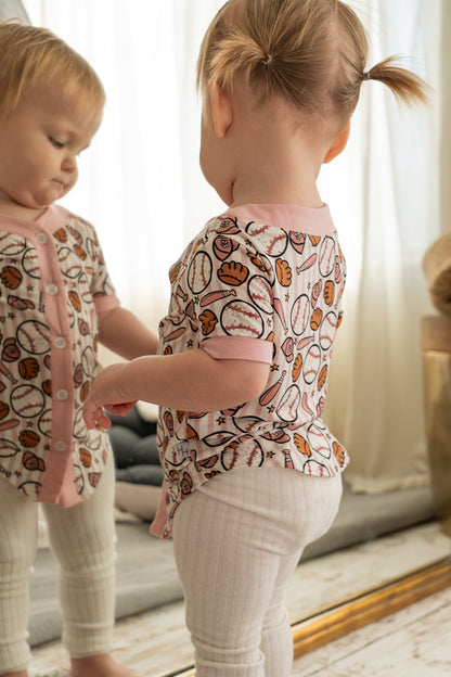 Pink Baseball Jersey