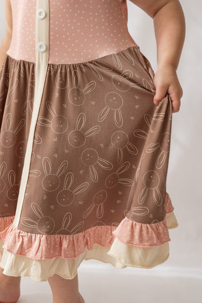 Bunnies Strappy Layered Dress