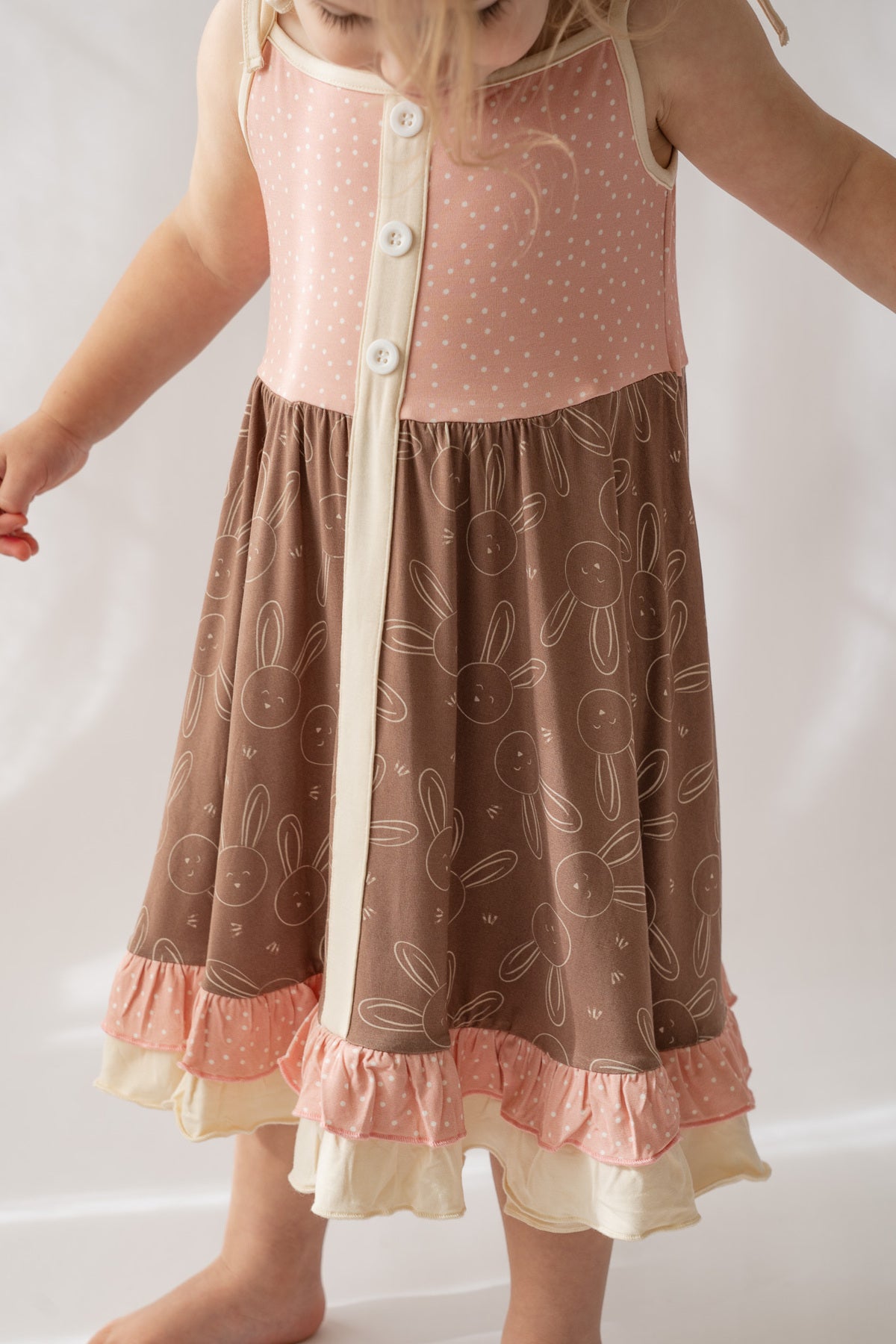 Bunnies Strappy Layered Dress