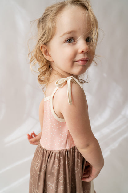 Bunnies Strappy Layered Dress