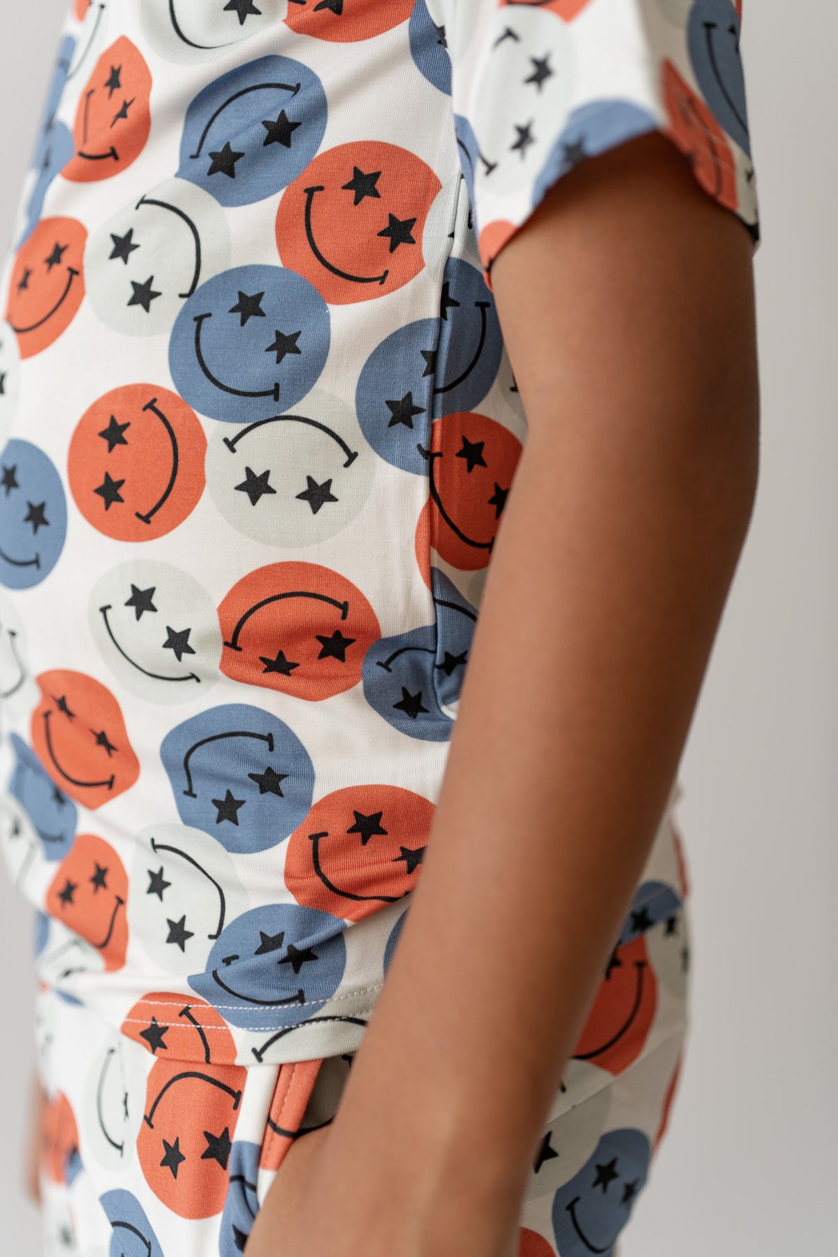 Festive Smiley Boy's Casual Set