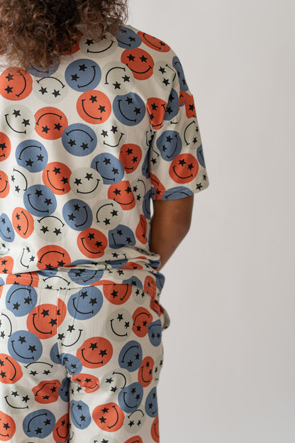 Festive Smiley Boy's Casual Set