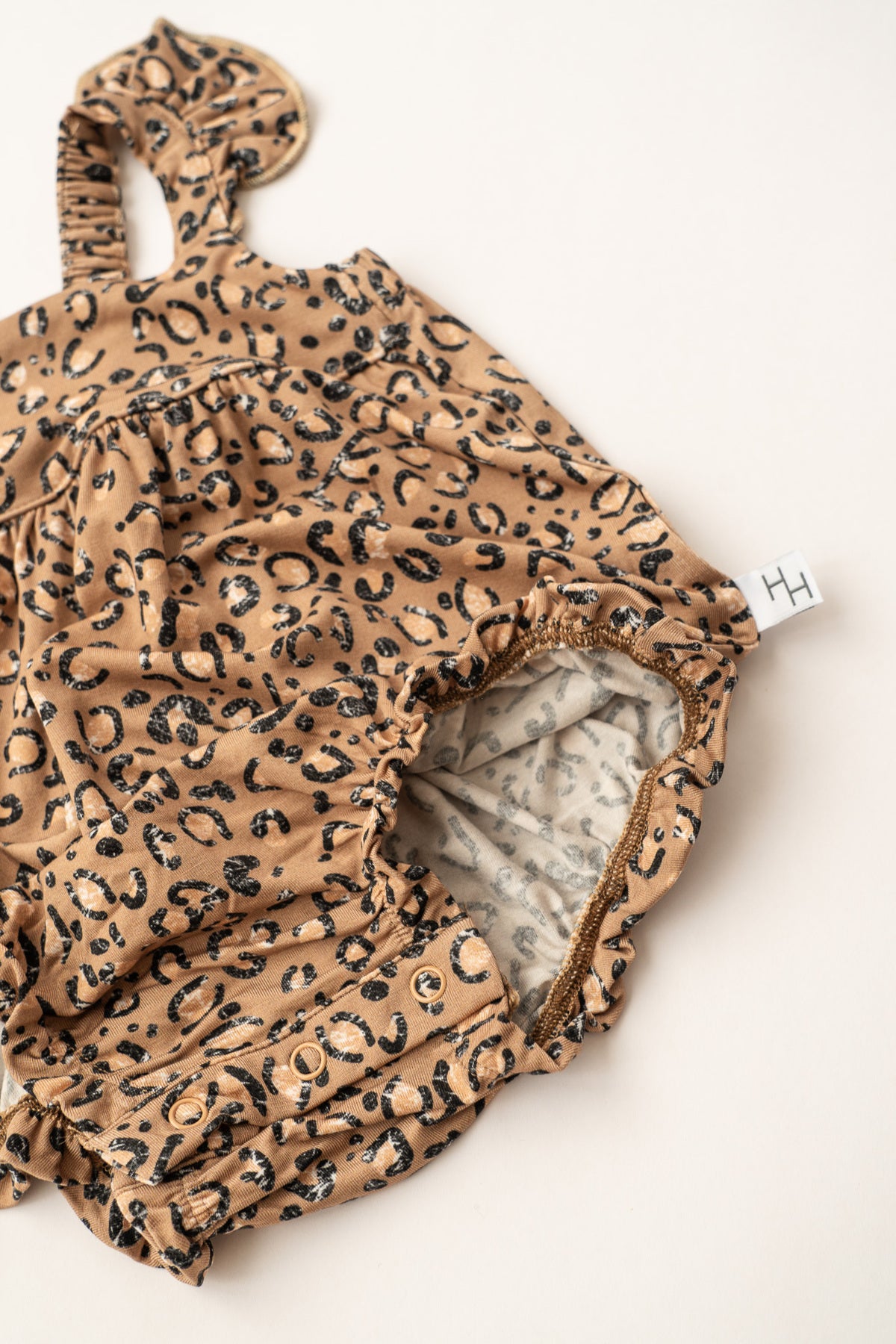 Leopard Bubble Romper