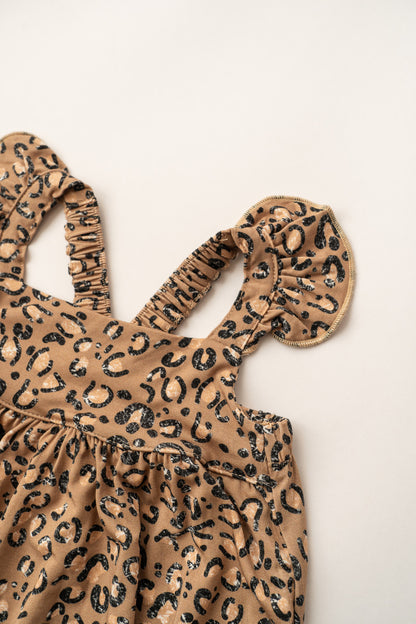 Leopard Bubble Romper